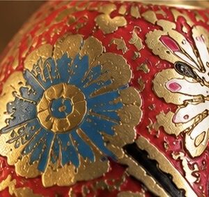Meditációs kézi csengő – díszített spirituális csengő