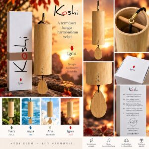 Koshi Ignis szélcsengő – Tűz elem