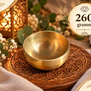 Tibeti hangtál 260 gramm – Kis meditációs hangtál relaxációhoz és jógához