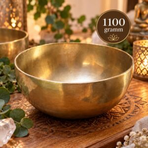 Tibeti hangtál – 1100 gramm – meditációhoz és hangterápiához